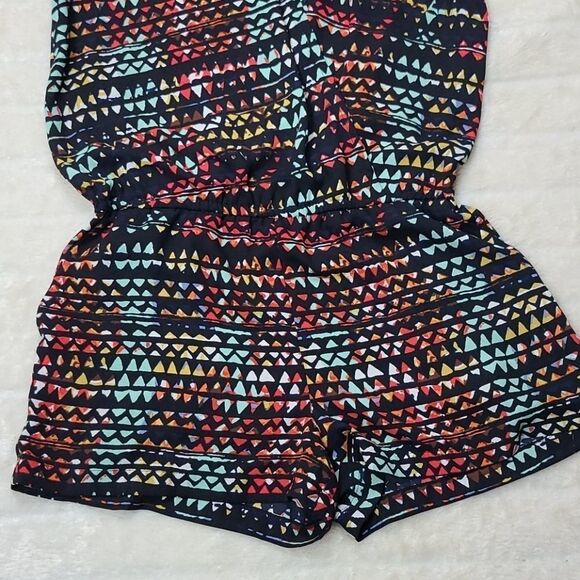 BCBGMazazria Romper Women's Thalia Opaline Green Pocket Sleeveless V-neck Short - Picture 7 of 12